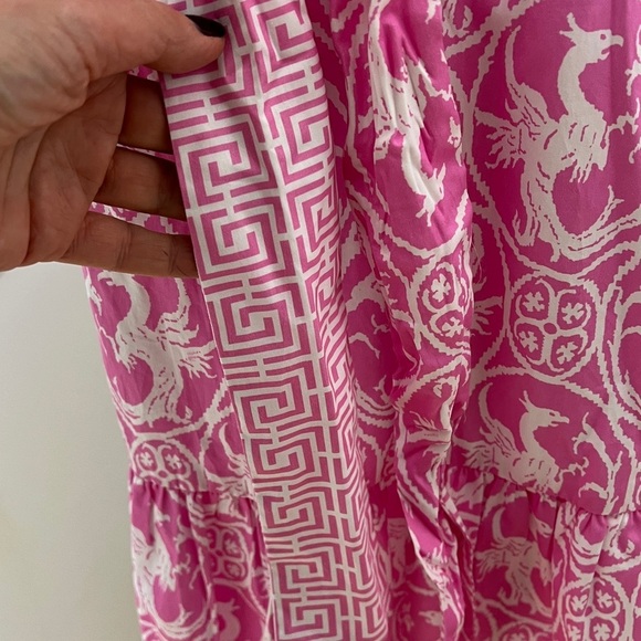 Patty Kim Sz XS Essential Shirt St Martin Dress in Veneto Pink - New with Tags - Picture 8 of 8